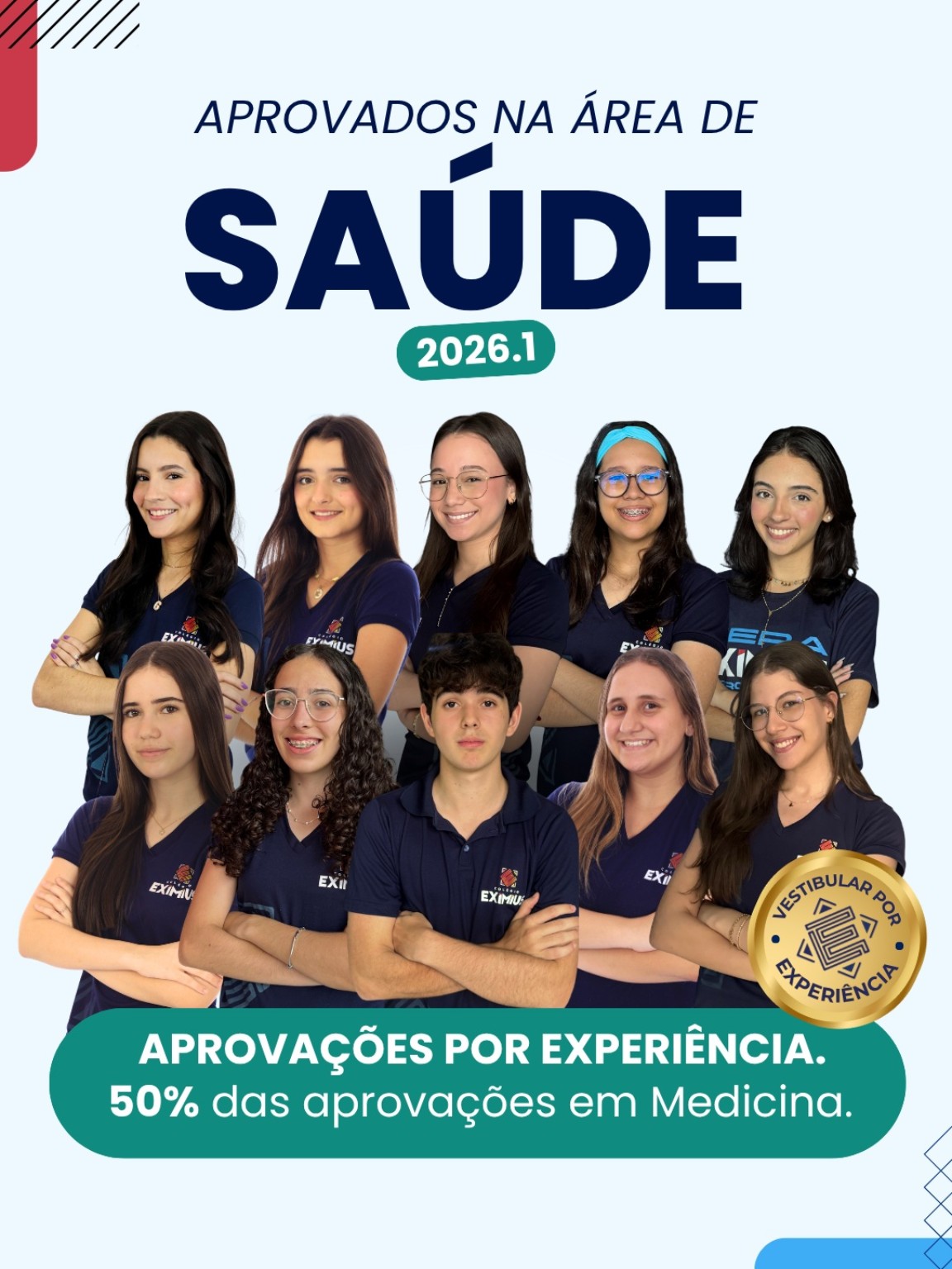Aprovados na área de Saúde