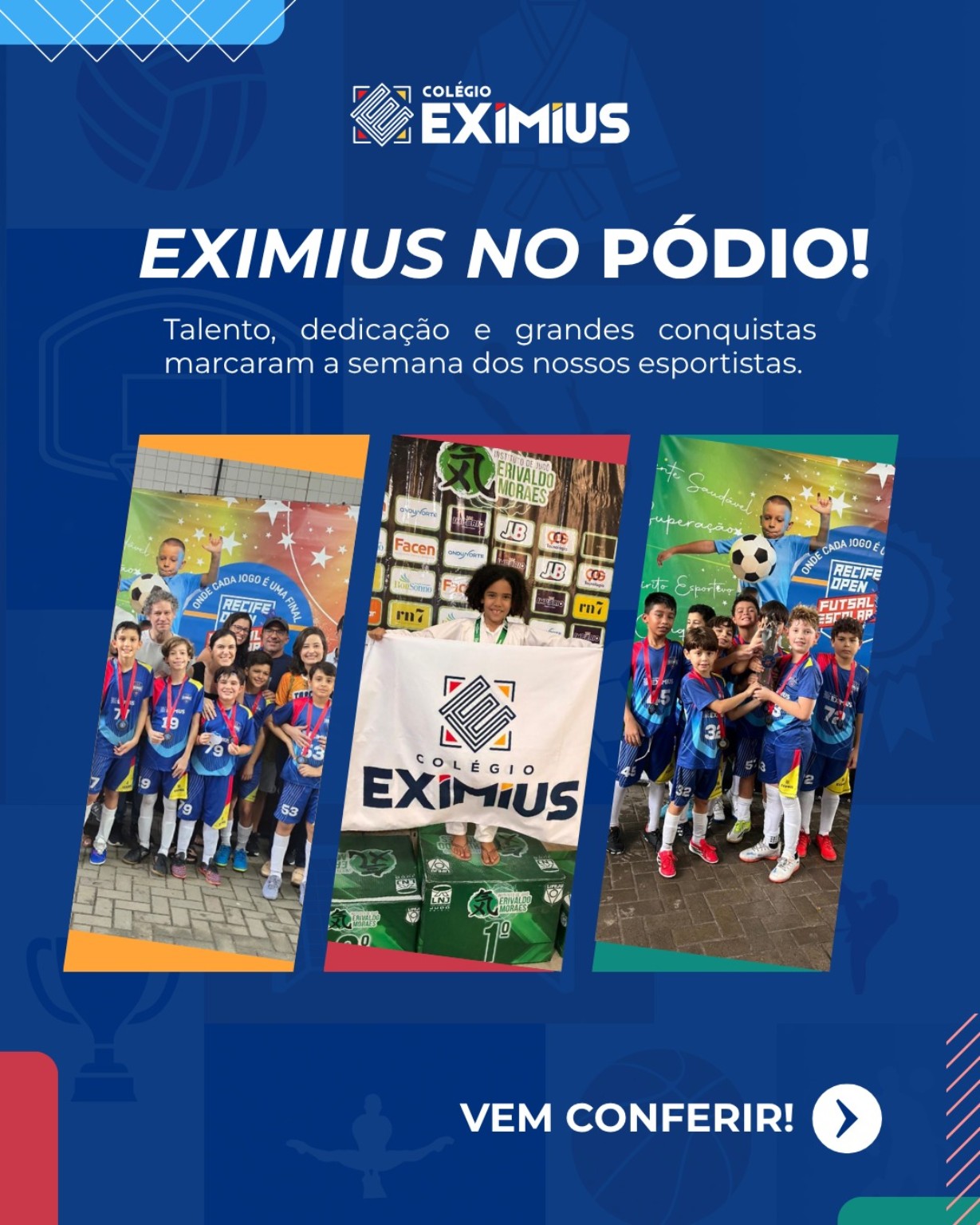 EXIMIUS no Pódio